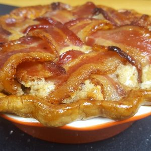 Chocolate Chip Bacon Pie for Pie Day (Pi Day) - La Cooquette
