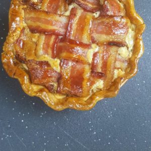 Chocolate chip bacon pie