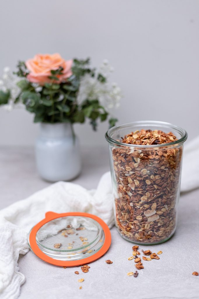 Homemade Granola isn't only healthier, but a more sustainable alternative for breakfast.  