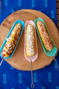 Salvadoran Elote loco, Elote Loco Catracho, and Elote preparado