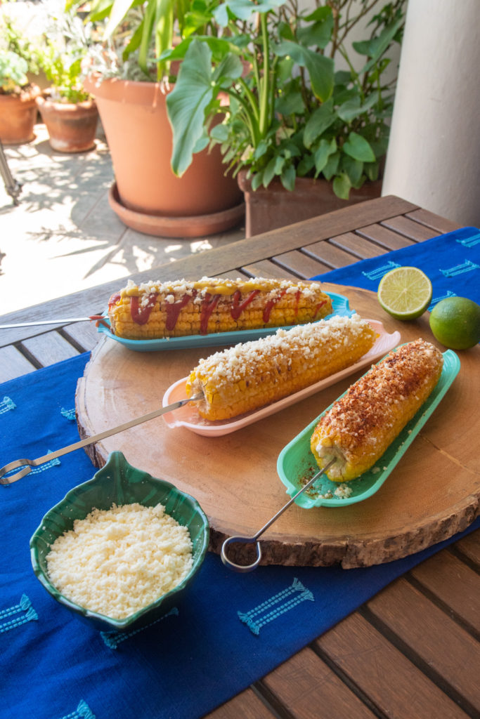 Elote Three Ways (3 recipes for Grilled Street Corn) - La Cooquette