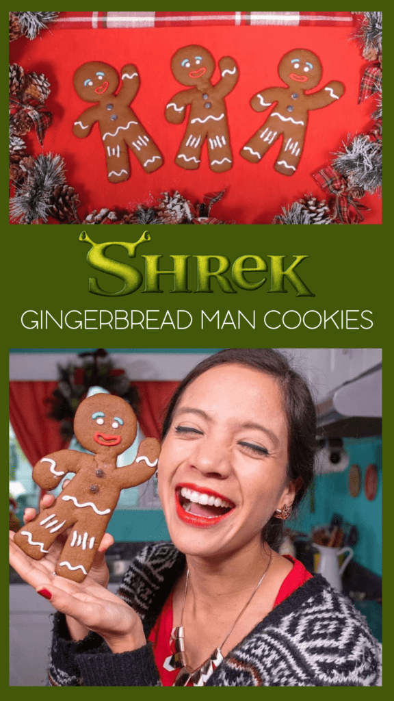 Gingerbread recipe poster for sharing